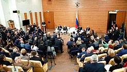 Встреча Министра финансов РФ Антона Силуанова с членами фракции «Единая Россия»