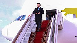 Председатель Великого Государственного Хурала Монголии Ням-Осорын Учрал