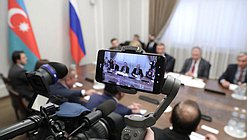Встреча депутатов Государственной Думы с членами Милли Меджлиса Азербайджанской Республики