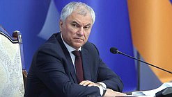 Jefe de la Duma Estatal, Vyacheslav Volodin