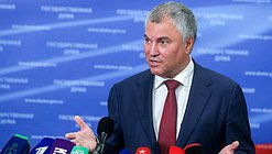 Chairman of the State Duma Viacheslav Volodin