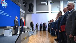Пленарное заседание Молодежного Форума Союзного государства «Роль молодежи в сохранении и защите исторической памяти»