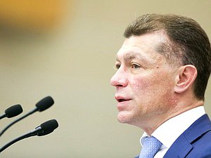 Министр труда и социальной защиты РФ Максим Топилин