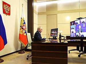 Совещание с постоянными членами Совета Безопасности. Фото: kremlin.ru