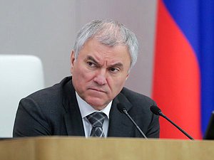 Председатель Государственной Думы Вячеслав Володин