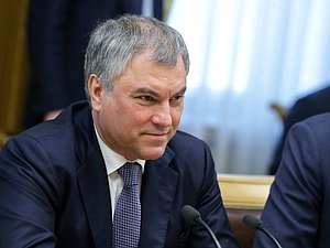 Chairman of the State Duma Viacheslav Volodin