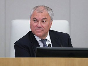 Председатель Государственной Думы Вячеслав Володин