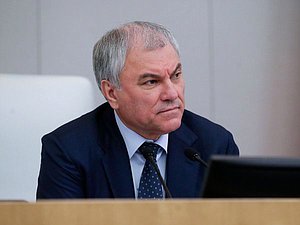 Председатель Государственной Думы Вячеслав Володин