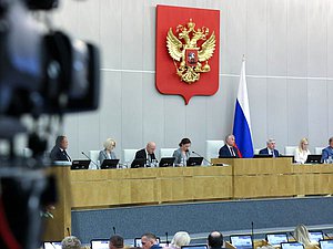 Пленарное заседание. "Правительственный час"(11.06.2025)