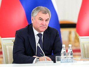 Chairman of the State Duma Viacheslav Volodin