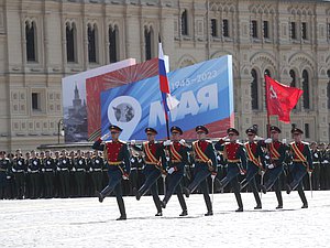 Парад в честь 78-й годовщины Победы в Великой Отечественной войне