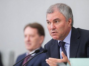 Chairman of the State Duma Vyacheslav Volodin