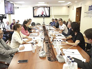 Заседание рабочей группы Комитета по физической культуре и спорту