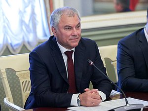 Jefe de la Duma Estatal Vyacheslav Volodin