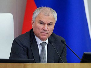 Председатель Государственной Думы Вячеслав Володин