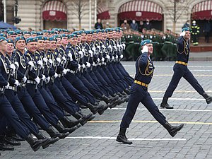 Парад в честь 76-й годовщины Победы в Великой Отечественной войне