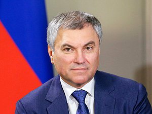 Chairman of the State Duma Viacheslav Volodin