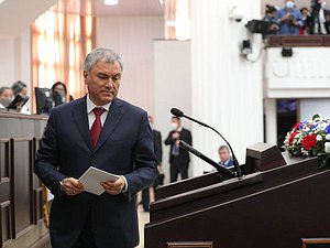 Chairman of the State Duma Vyacheslav Volodin