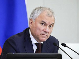 Председатель Государственной Думы Вячеслав Володин