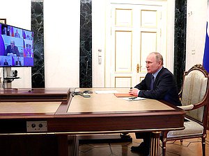Совещание с постоянными членами Совета Безопасности. Фото: kremlin.ru