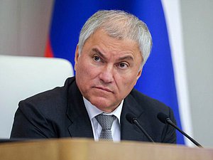 Председатель Государственной Думы Вячеслав Володин
