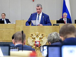 Руководитель фракции ЛДПР Леонид Слуцкий