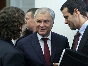 Jefe de la Duma Estatal Vyacheslav Volodin