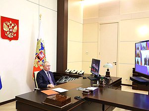 Совещание с постоянными членами Совета Безопасности. Фото: kremlin.ru