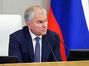 Председатель Государственной Думы Вячеслав Володин