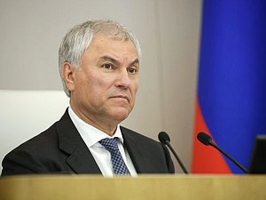 Председатель Государственной Думы Вячеслав Володин