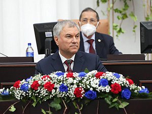 El Jefe de la Duma Estatal Vyacheslav Volodin