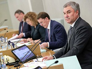 Председатель Государственной Думы Вячеслав Володин