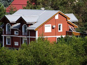 дача природа растения река