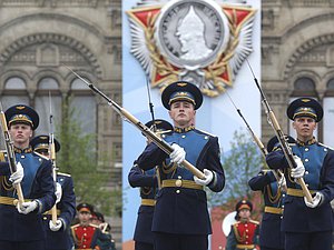 Парад в честь 74-й годовщины Победы в Великой Отечественной войне