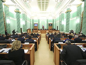 Заседание 53-й сессии Парламентского Собрания Союза Беларуси и России