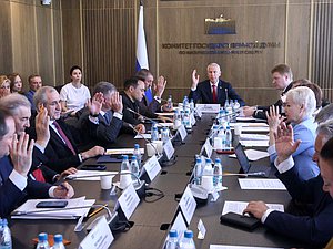 Заседание Комитета по физической культуре и спорту
