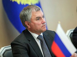 Chairman of the State Duma Viacheslav Volodin