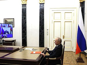 Совещание с постоянными членами Совета Безопасности. Фото: kremlin.ru