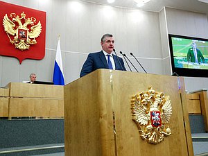 Руководитель фракции ЛДПР Леонид Слуцкий