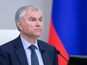 Председатель Государственной Думы Вячеслав Володин