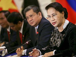 Chairwoman of the National Assembly of the Socialist Republic of Vietnam Nguyễn Thị Kim Ngân