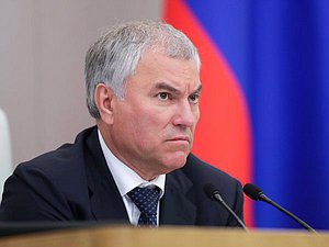 Chairman of the State Duma Vyacheslav Volodin