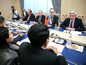 Meeting of the First Deputy Chairman of the State Duma Ivan Melnikov with Secretary of the Central Committee of the Communist Party of Vietnam, Chairman of the Central Committee of the Fatherland Front of Vietnam Trần Thanh Mẫn