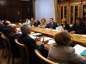 В Государственной Думе состоялось очередное заседание Президиума Совета законодателей 