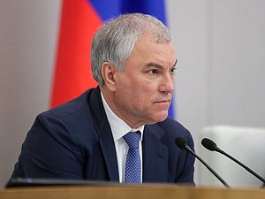 Jefe de la Duma Estatal Vyacheslav Volodin