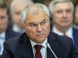 Jefe de la Duma Estatal Vyacheslav Volodin