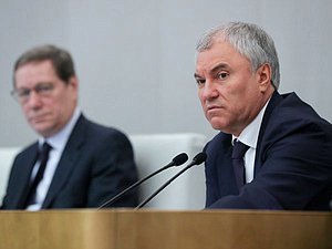 Председатель Государственной Думы Вячеслав Володин