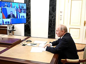 Совещание с постоянными членами Совета Безопасности. Фото: kremlin.ru