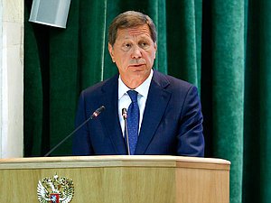 Первый заместитель Председателя Государственной Думы Александр Жуков