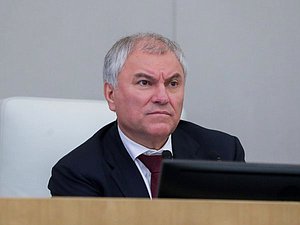 Председатель Государственной Думы Вячеслав Володин